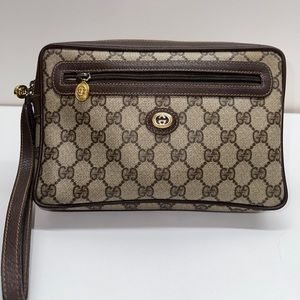 Gucci Neo Vintage leather clutch bag